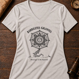Barriletes Gigantes Women's V-Neck Tee — heather dust