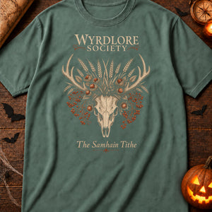 Samhain bone harvest — blue spruce