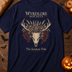 Samhain bone harvest — true navy