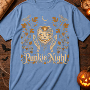 Punkie Night Lantern — blue jean