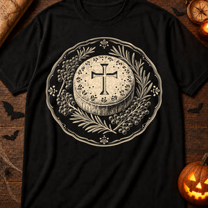 Soul Cake Woodcut — black