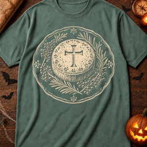 Soul Cake Woodcut — blue spruce