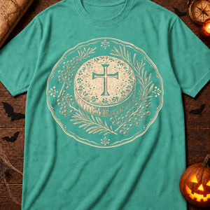 Soul Cake Woodcut — seafoam