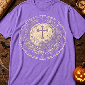 Soul Cake Woodcut — violet