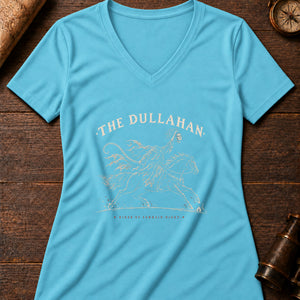 Dullahan Night Rider Women's V-Neck Tee — turquoise