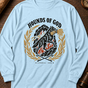 Hounds of God Long Sleeve Shirt — Chambray